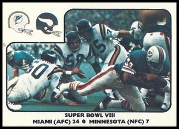 64 Super Bowl VIII SBVIII